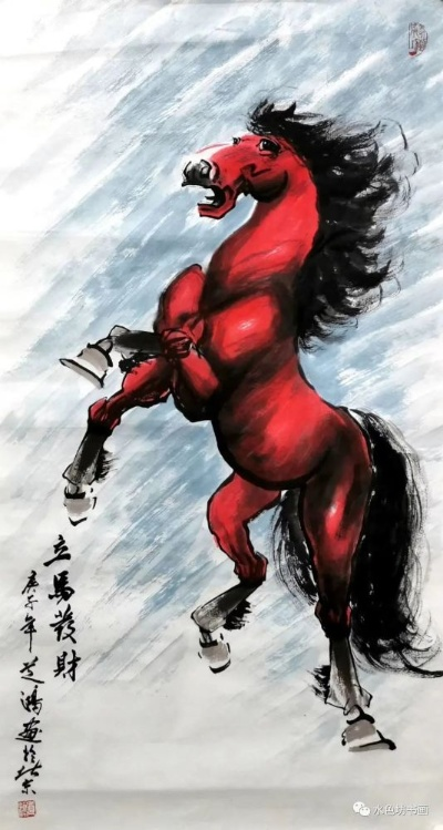 (稳健如飞)稳健如骑马而行，不断前行，以备不时之需