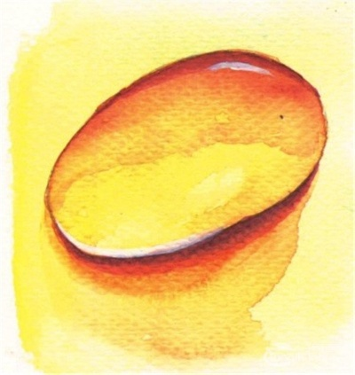 详细剖析水中鹅卵石的画法：如何运用光线和反射的原理捕捉其质感