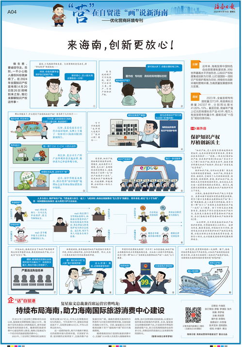 详解海南自由贸易港建设进程：以创新驱动发展为核心战略的宣传简报