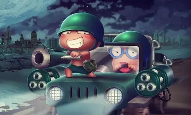 (炮炮兵 动画)炮炮兵动漫：生死一搏！全力击退美国鬼子