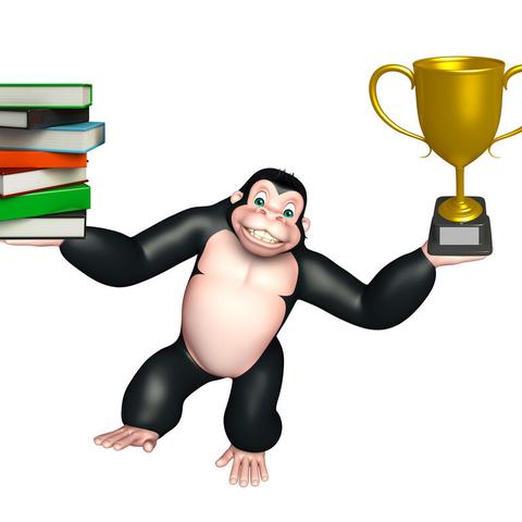 (猴子丢飞镖的游戏)疯狂挑战：猴子扔飞镖的刺激游戏，谁能夺得最高分？