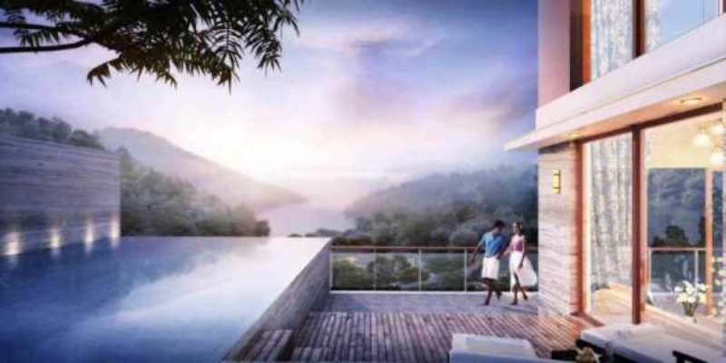 在山地享受绝佳风景：山地别墅全新装修，豪华设施齐全，现接受短租预订!