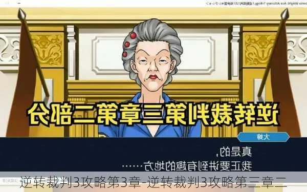 (逆转裁判3详细攻略)详尽无遗：逆转裁判3全流程攻略图文解析指南