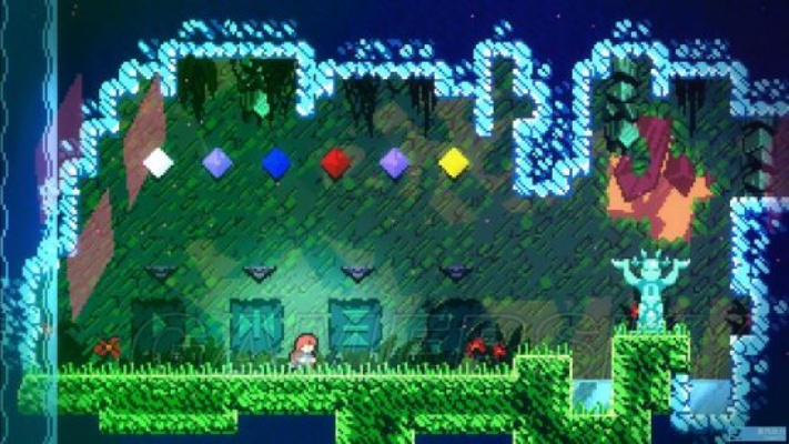 蔚蓝完全通关条件：探索世界，解锁地图，挑战强敌，获取神装备。